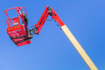 rénovation de volet avec nacelle Salaise-sur-Sanne